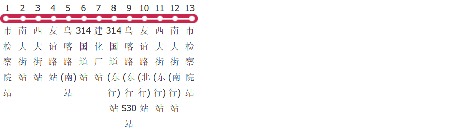 阿克苏6路环线公交线路图_时间表_景点换乘攻略查询-展庭百科汇