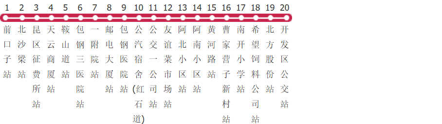 包头39路公交线路图_时间表_景点换乘攻略查询-展庭百科汇