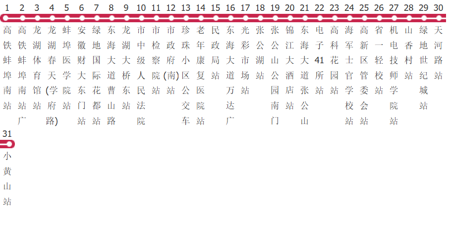 蚌埠138路公交线路图及时间表-展庭百科汇