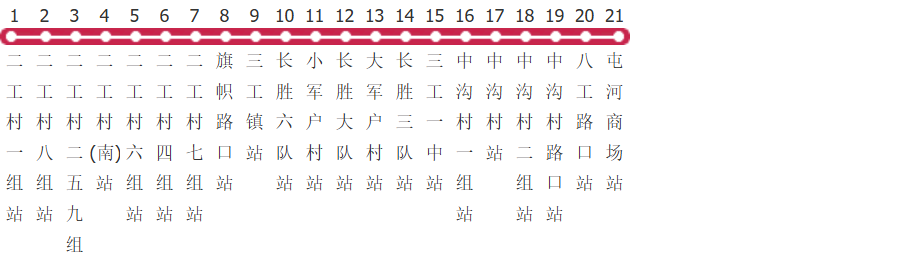 昌吉24路公交线路