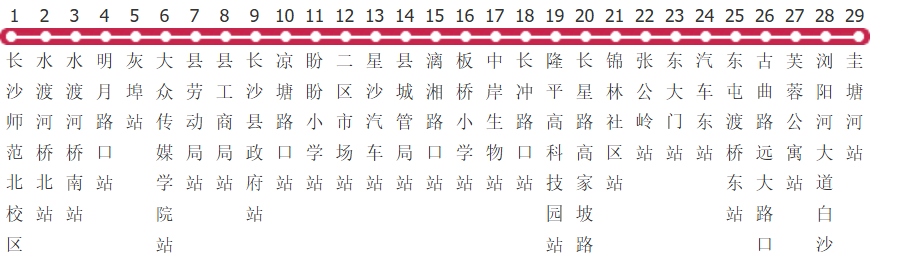 长沙X202路公交线路图_时间表_景点换乘攻略查询-展庭百科汇