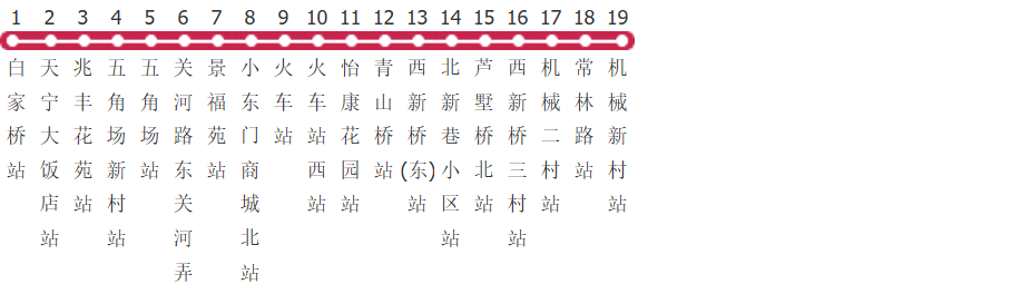 常州203路公交线路