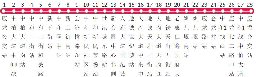 成都240B路公交线路