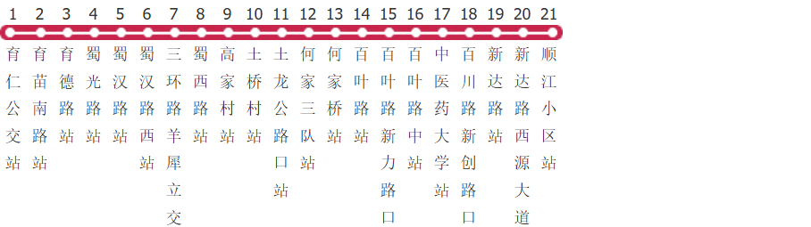 成都96路公交线路图_时间表_景点换乘攻略查询-展庭百科汇