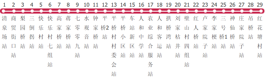 成都Q13路公交线路
