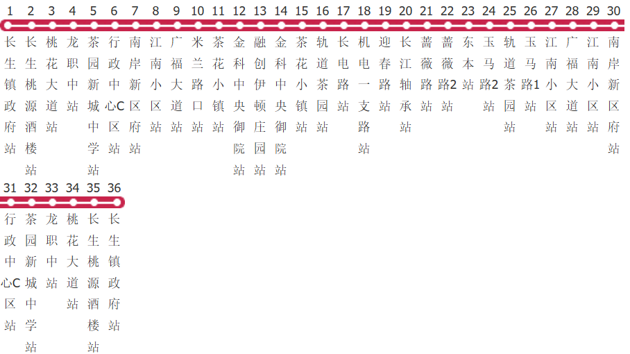 重庆175路环线公交线路图及时间表-展庭百科汇