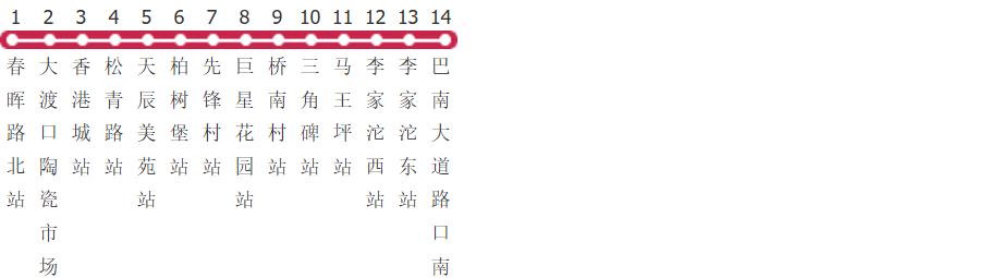 重庆342路公交线路图及时间表-展庭百科汇