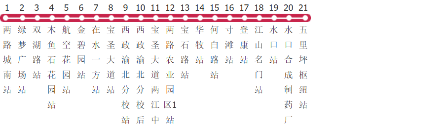 重庆656路公交线路图及time表-展庭百科汇