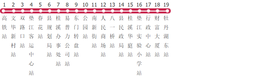 重庆垫江003路公交线路图及时间表-展庭百科汇