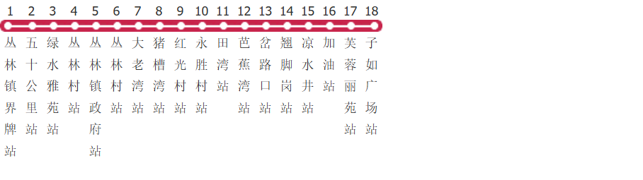 重庆万盛109路公交线路