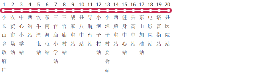 大连长海1路公交线路图及时间表-展庭百科汇