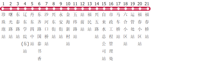 丹东106路公交线路图_时间表_景点换乘攻略查询-展庭百科汇