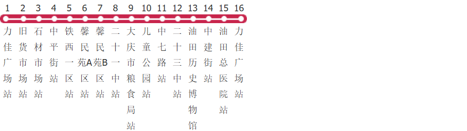 大庆环5路公交线路图_时间表_景点换乘攻略查询-展庭百科汇