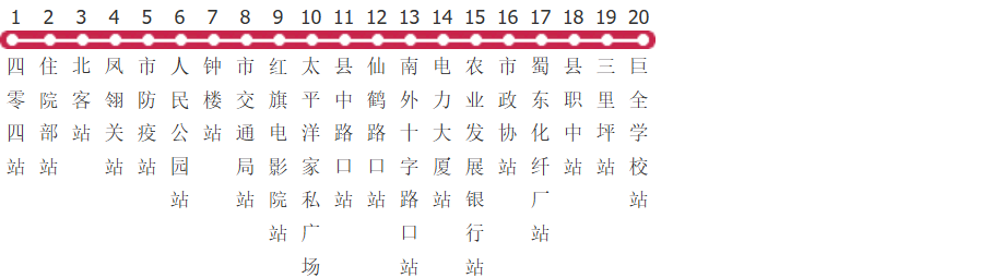 达州2路公交线路图及时间表-展庭百科汇