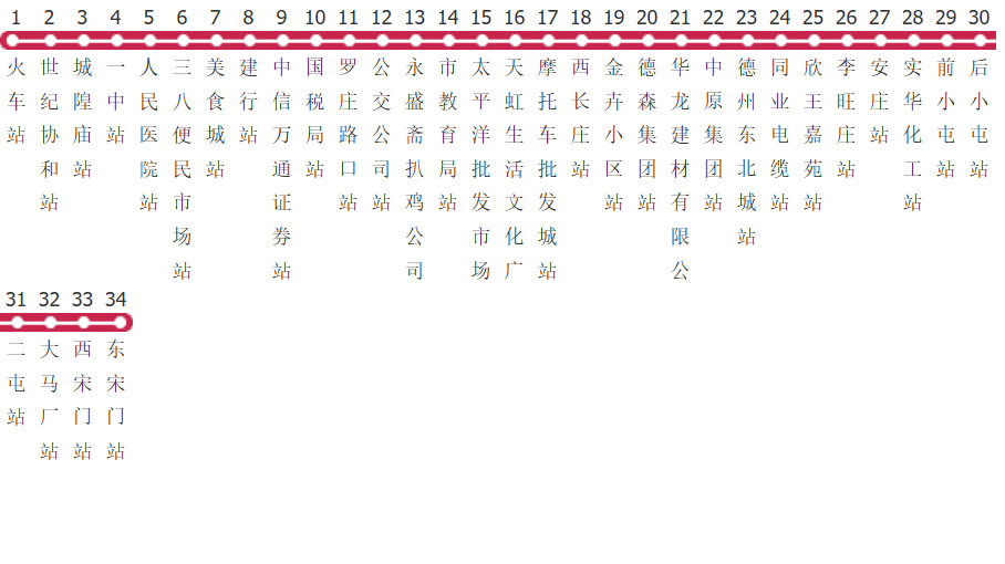 德州21路公交线路