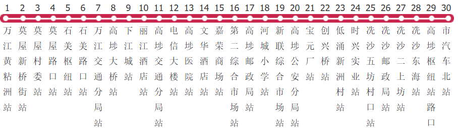 东莞高埗3路公交线路图_时间表_景点换乘攻略查询-展庭百科汇