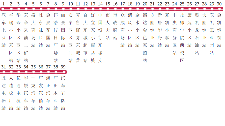 东营162路公交线路