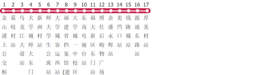 福州330路公交线路