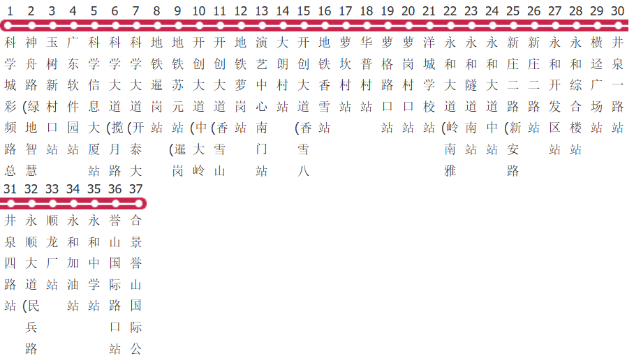 广州371路公交线路
