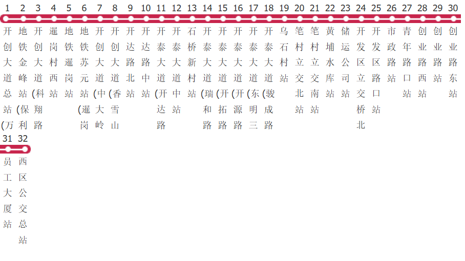 广州573路快线公交线路