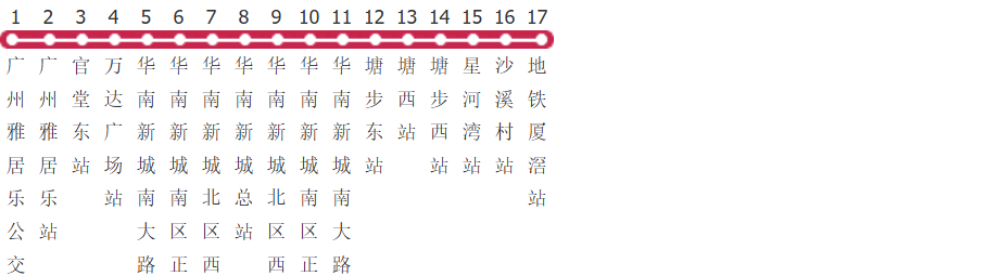 广州番56路夜班公交线路