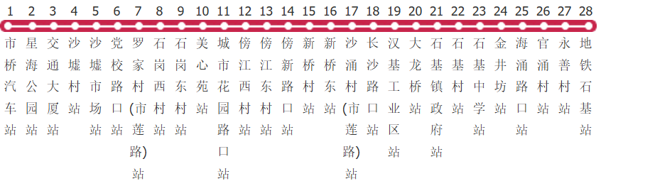 广州番92路短线公交线路