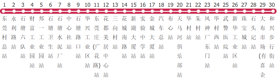 广州花21路夜班公交线路图及时间表-展庭百科汇