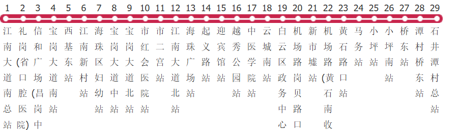 广州夜22路公交线路