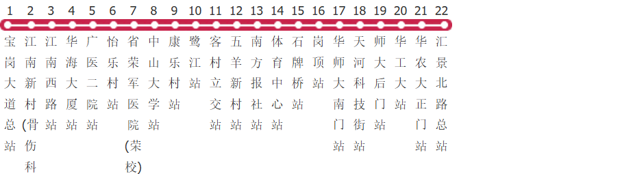 广州夜23路公交线路图及时间表-展庭百科汇