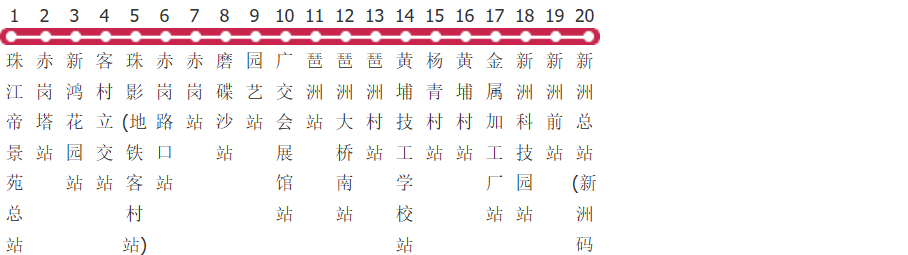 广州夜66路公交线路