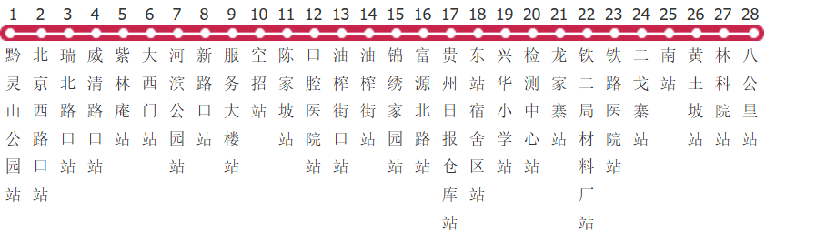 贵阳23路公交线路图及时间表-展庭百科汇