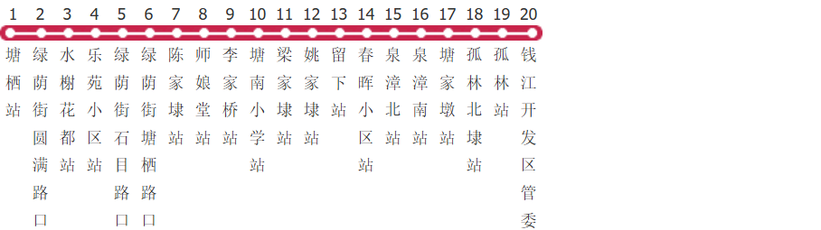 杭州793路公交线路