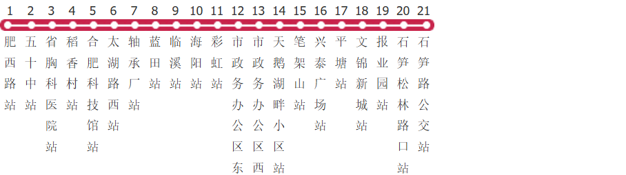 合肥103路公交线路图及时间表-展庭百科汇