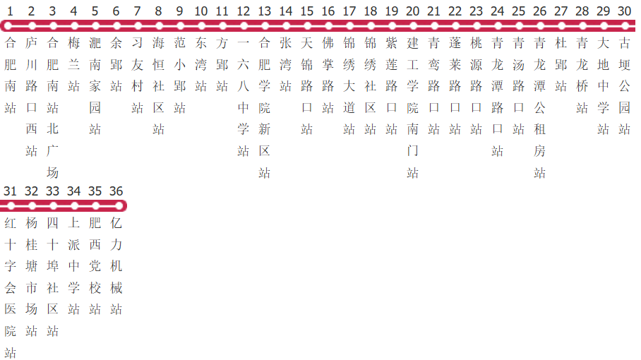 合肥31路公交线路图_时间表_景点换乘攻略查询-展庭百科汇