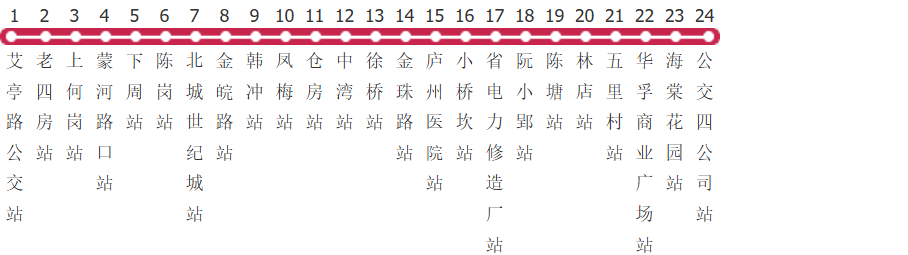 合肥45路公交线路图_时间表_景点换乘攻略查询-展庭百科汇