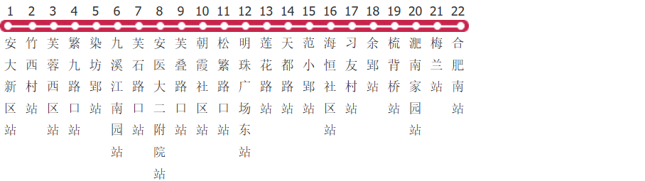 合肥57路公交线路图_时间表_景点换乘攻略查询-展庭百科汇