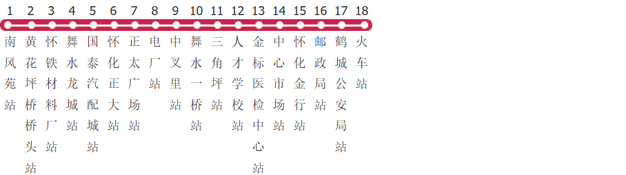 怀化11路公交线路图及时间表-展庭百科汇