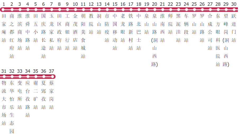 淮南3路公交线路图及时间表-展庭百科汇