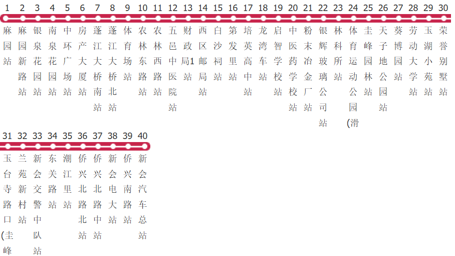 江门113路公交线路图_时间表_景点换乘攻略查询-展庭百科汇