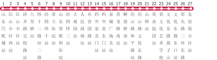 济南K59路公交线路