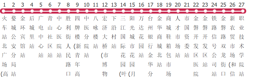 金华K32路公交线路图及时间表-展庭百科汇