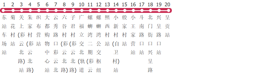 昆明12路公交线路图_时间表_景点换乘攻略查询-展庭百科汇