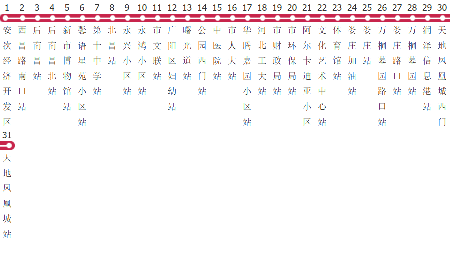 廊坊34路公交线路图及时间表-展庭百科汇