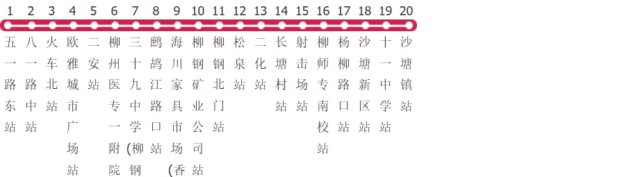 柳州3路公交线路