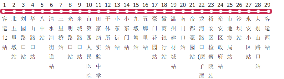 六安6路公交线路图_时间表_景点换乘攻略查询-展庭百科汇