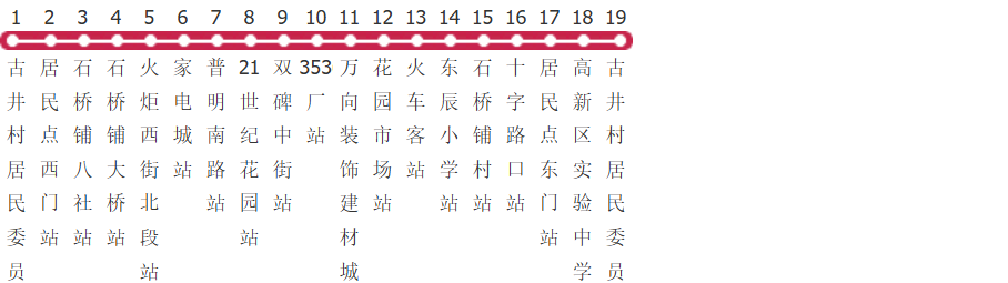 绵阳57路公交线路图_时间表_景点换乘攻略查询-展庭百科汇