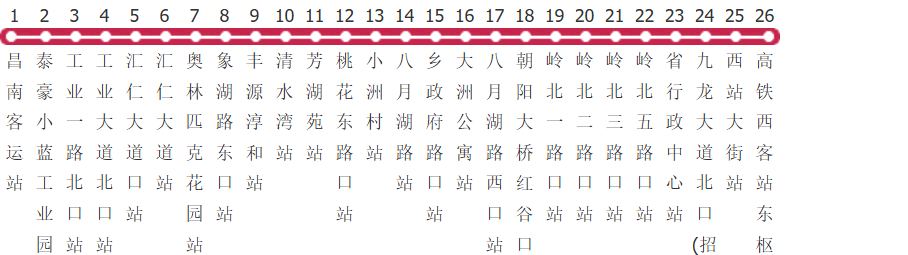 南昌707路公交线路图_时间表_景点换乘攻略查询-展庭百科汇
