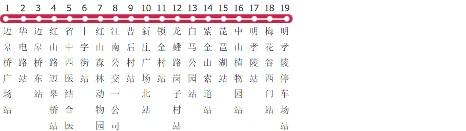 南京203路公交线路