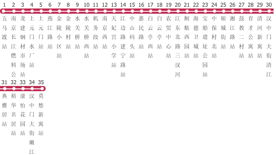 南京307路公交线路