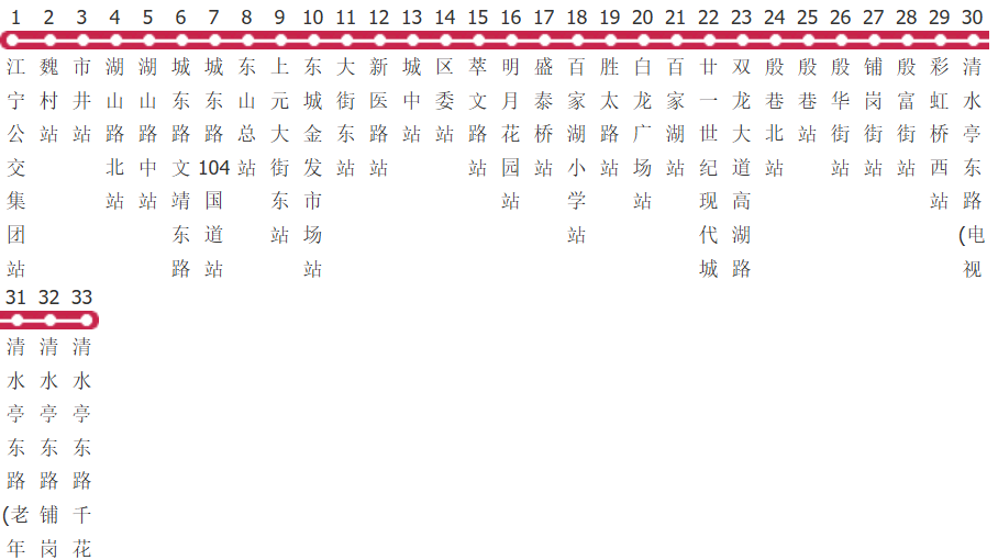 南京801路公交线路